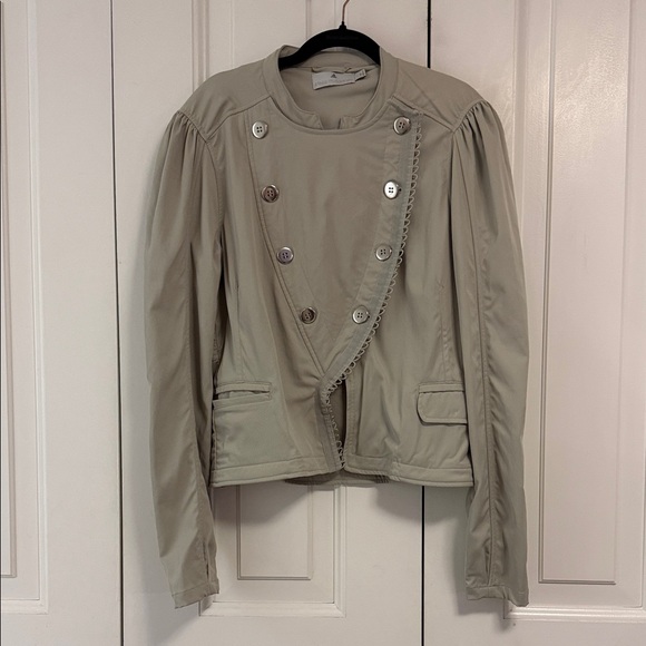 Stella McCartney Jackets & Blazers - Stella McCartney Beige Asymmetrical Blazer
